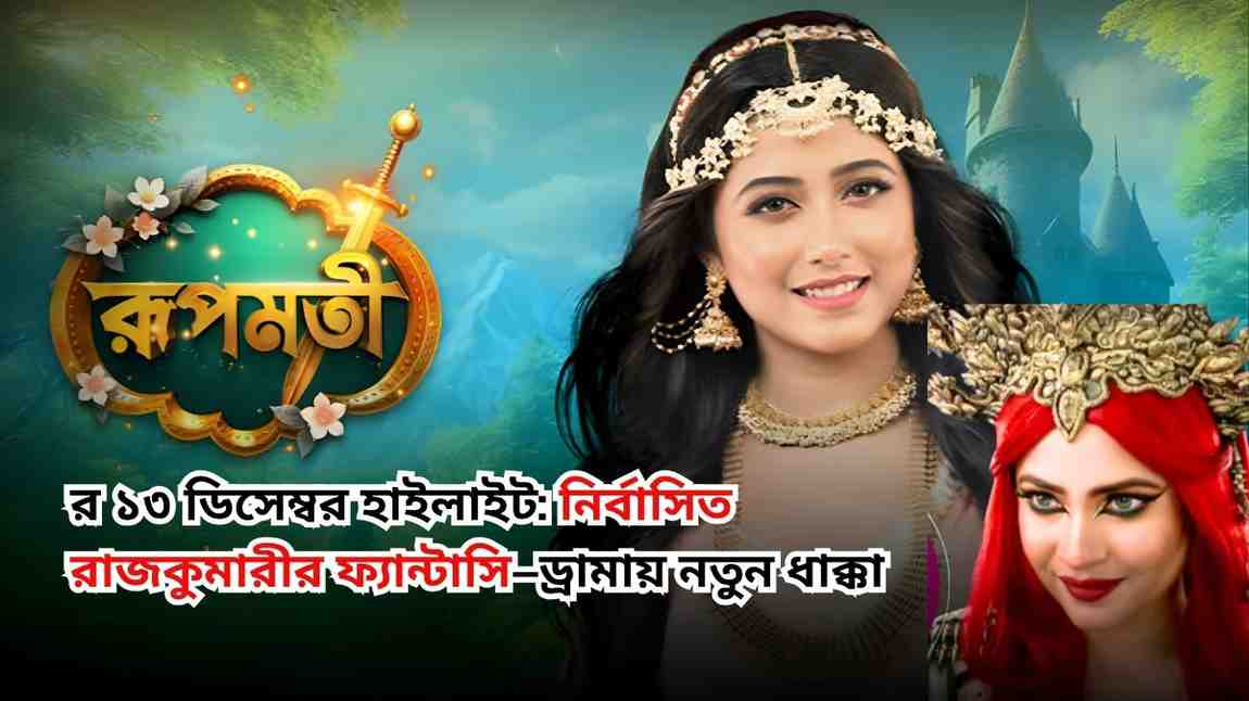Rupmati’ 13 December Highlight: A New Shock in the Exiled Princess’s Fantasy Drama.